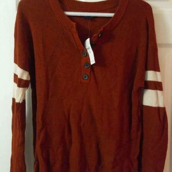 NEW American Eagle Rusty Orange Sweater - XS - Picture 1 of 1